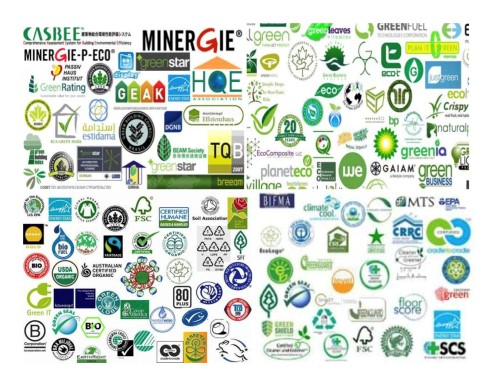 green logos